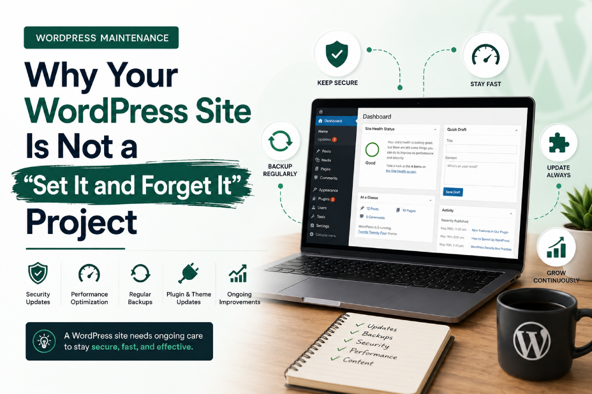 Why Your WordPress Site Isn’t Set-and-Forget