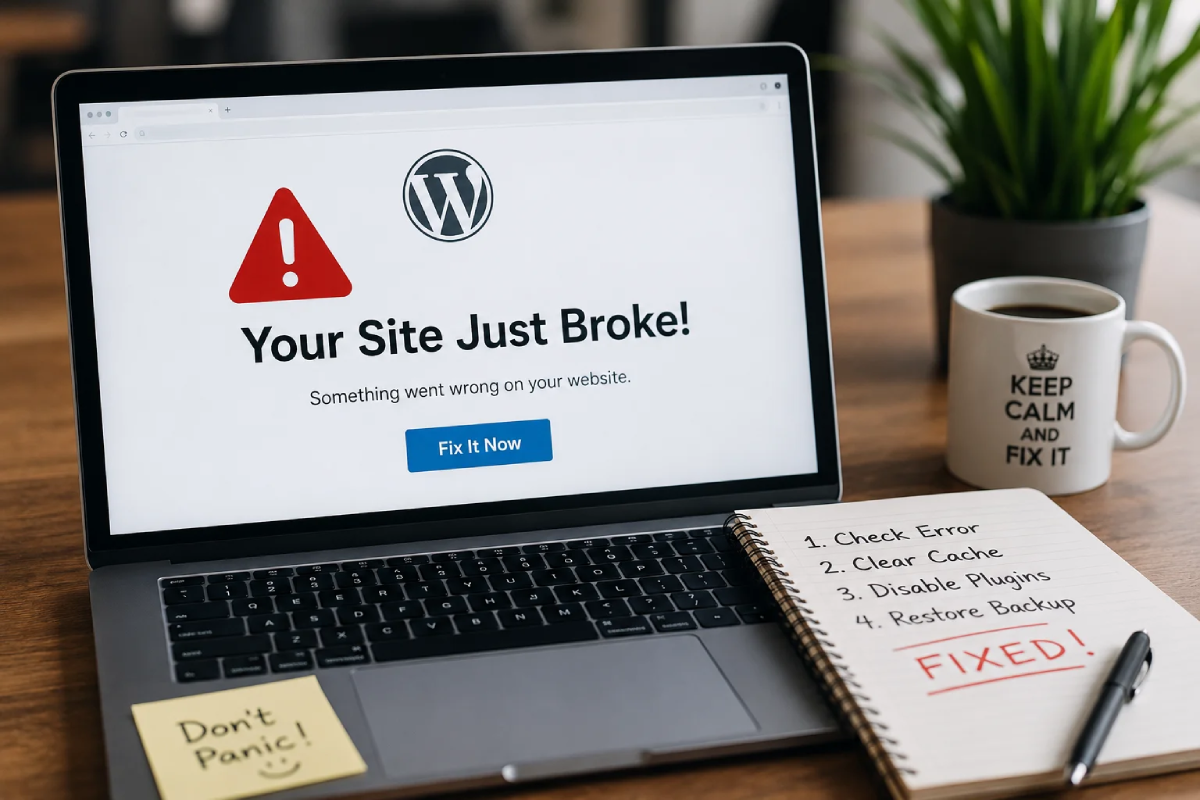 Why Your WordPress Site Just Broke (And How to Fix It)