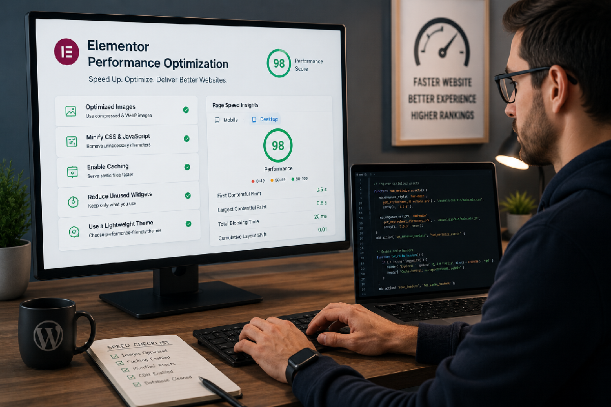 5 Simple Ways to Speed Up Your Elementor Website