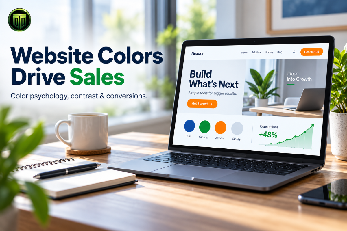 How Website Colors Drive Sales