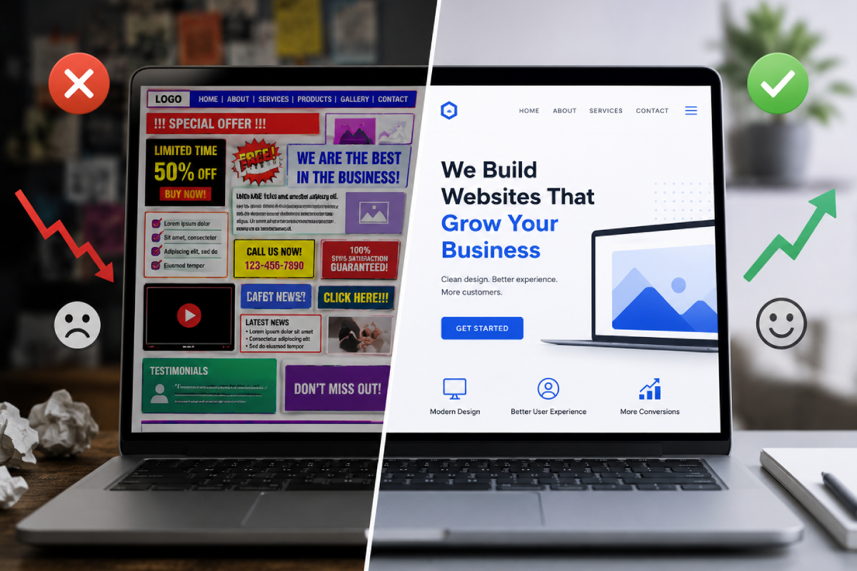 Why Cluttered Websites Kill Sales